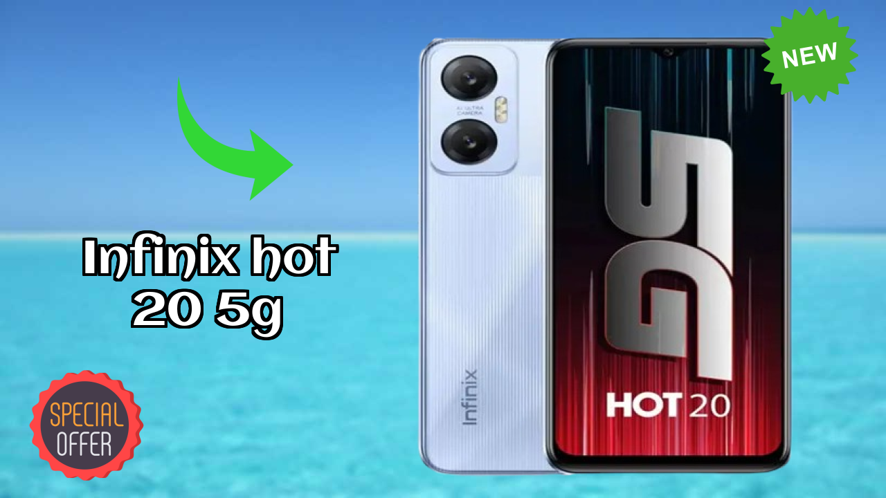 Infinix Hot 20 5G Display Size: 6.6 Inches (16.76 Cm) Screen Review