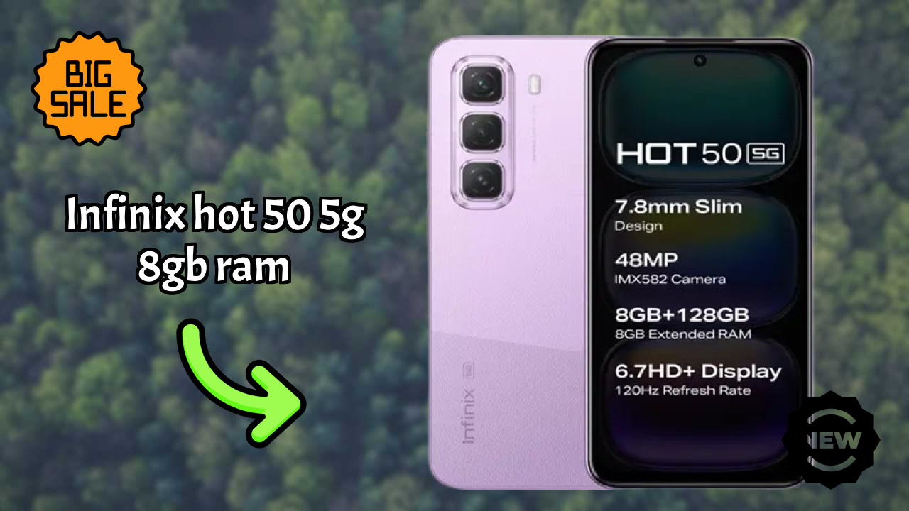 Infinix Hot 50 5G 8GB RAM Display Quality: IPS LCD Explained