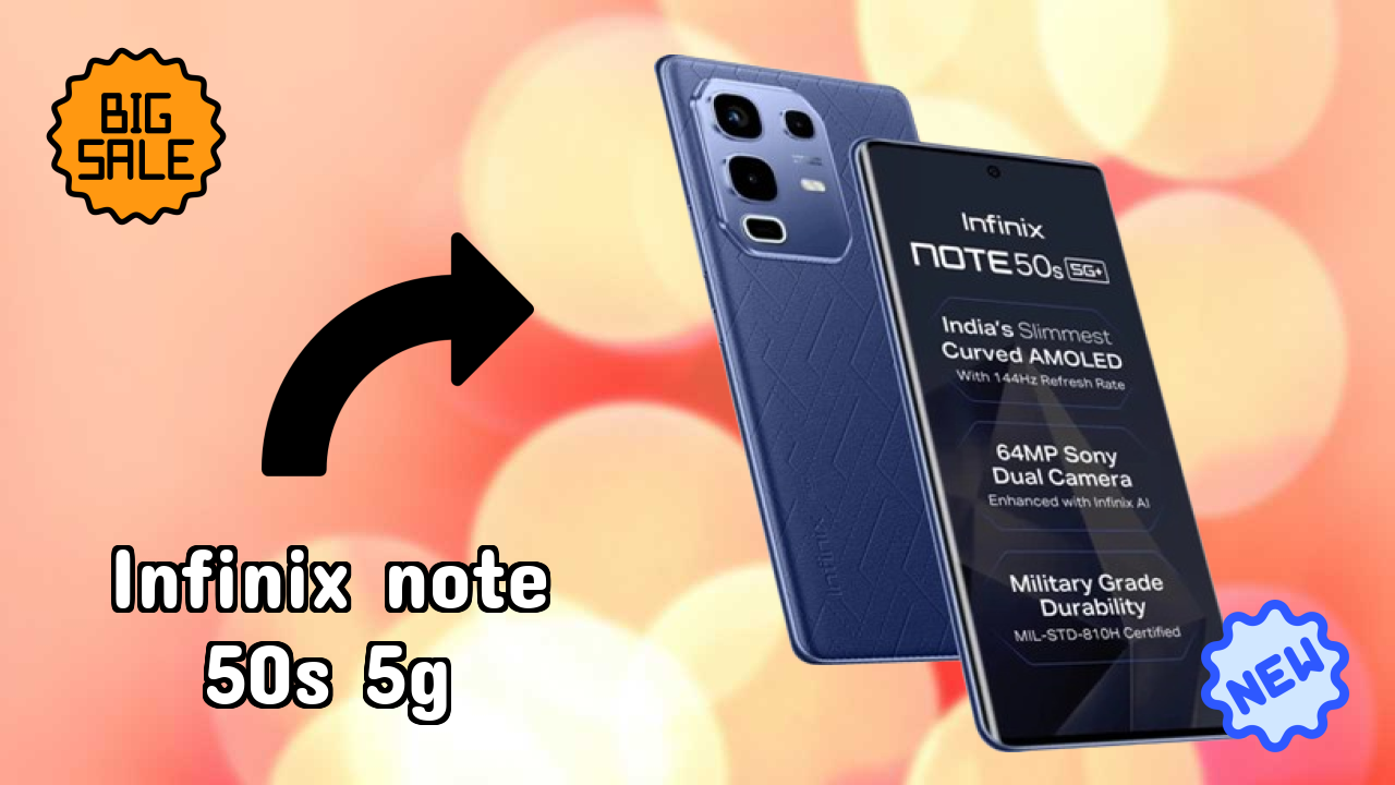 Unboxing Infinix Infinix Note 50s 5G+ - First Impressions & Features