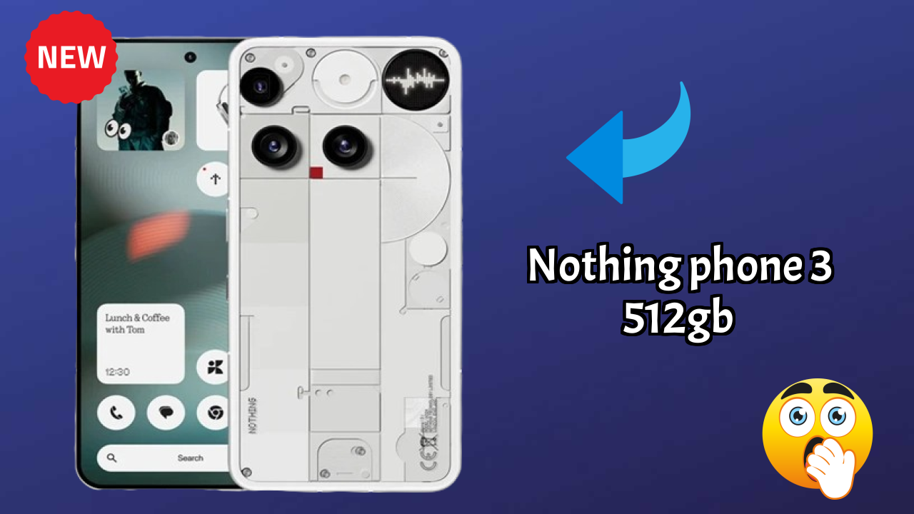Nothing Phone 3 512GB Camera Quality: 50 MP + 50 MP + 50 MP Rear Camera Low Light