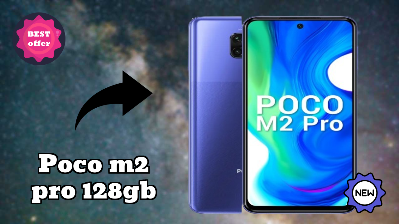 POCO M2 Pro 128GB Display Technology: 6.67 Inches (16.94 Cm) Screen