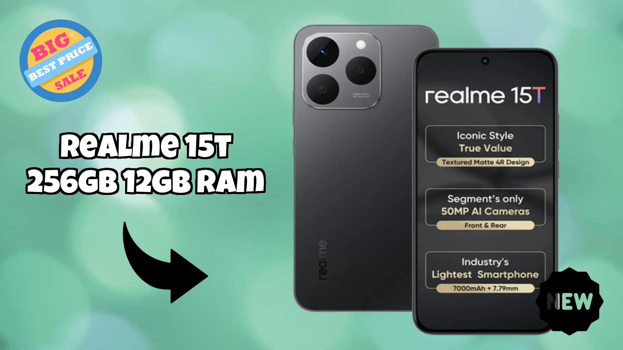 Realme 15T 256GB 12GB RAM Display Analysis: AMOLED Explained