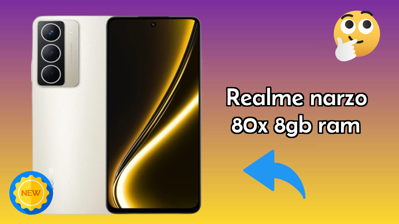 Realme Narzo 80X 8GB RAM Camera Test: 8 MP Front Camera Selfie Quality