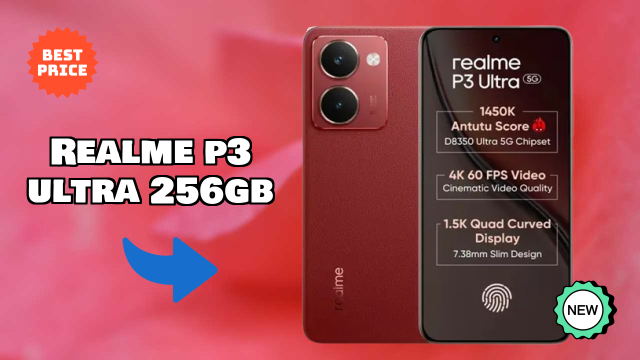 Realme P3 Ultra 256GB Display Analysis: 6.83 Inches (17.35 Cm) Quality