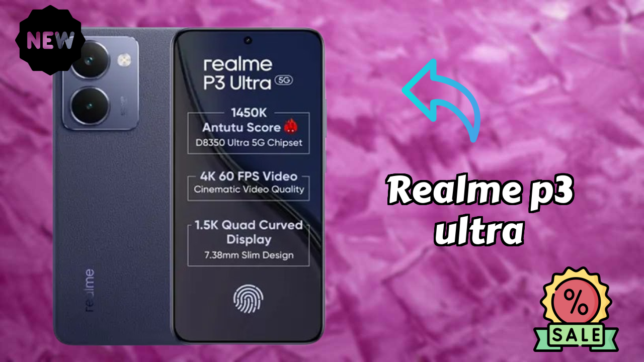 Realme P3 Ultra at ₹22,999 - Complete Specifications List