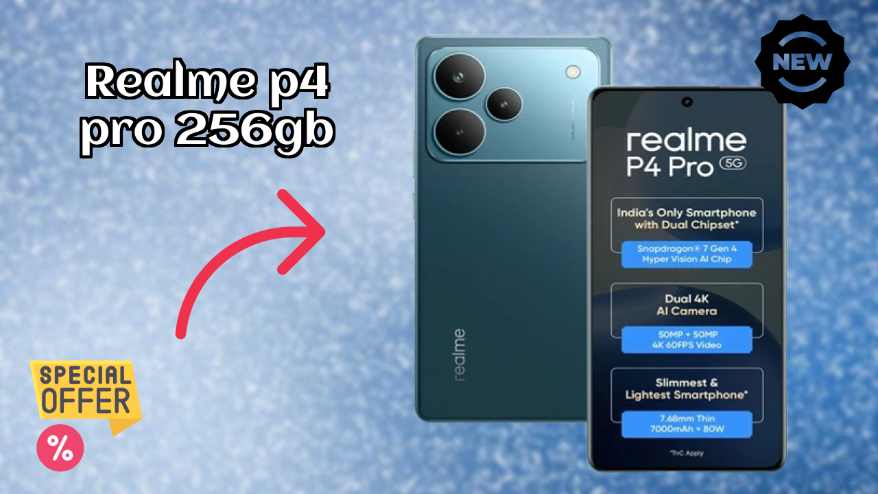 Realme P4 Pro 256GB Battery Life: 7000 MAh Charging Speed Test