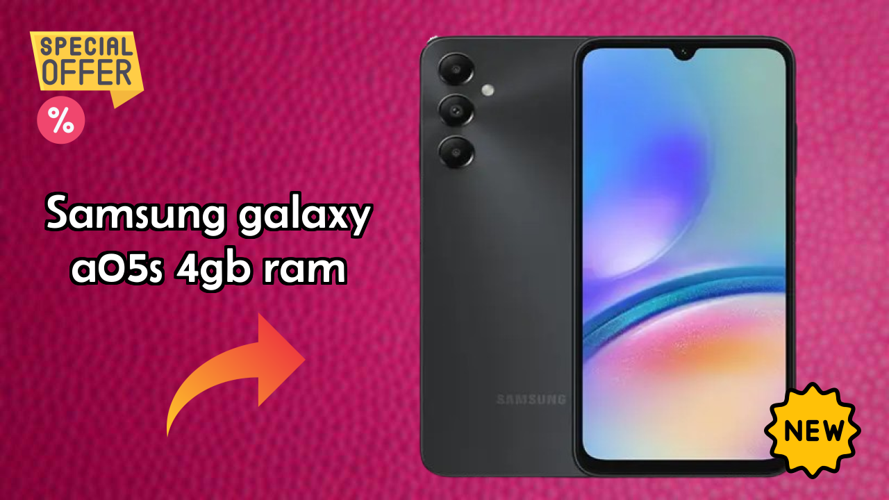 Samsung Galaxy A05s 4GB RAM Display Quality: PLS LCD Explained