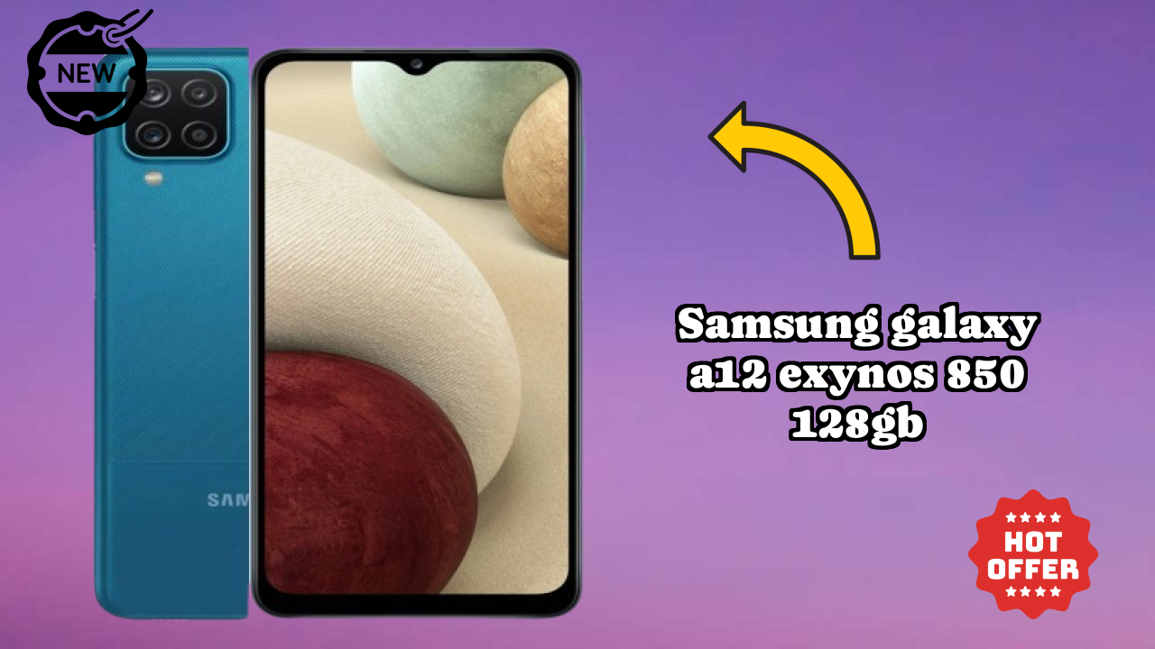 Samsung Galaxy A12 Exynos 850 128GB Display Quality: PLS TFT LCD Explained