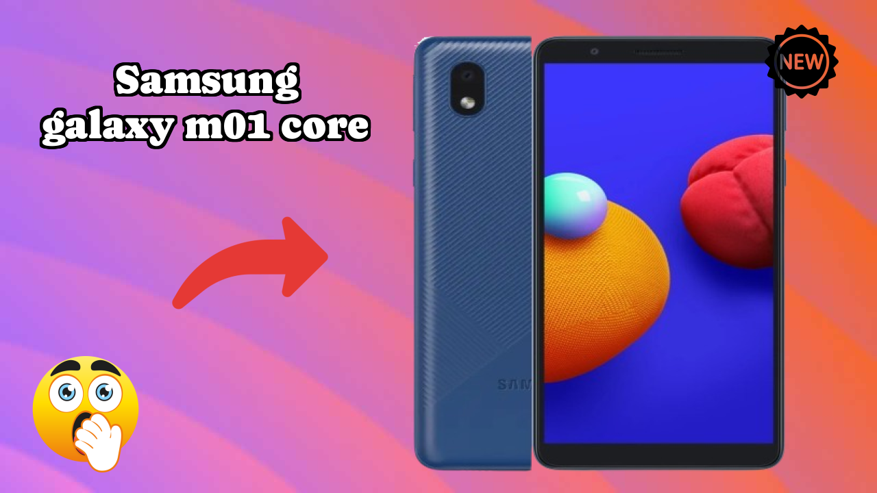 Samsung Galaxy M01 Core Display Size: 5.3 Inches (13.46 Cm) Screen Analysis