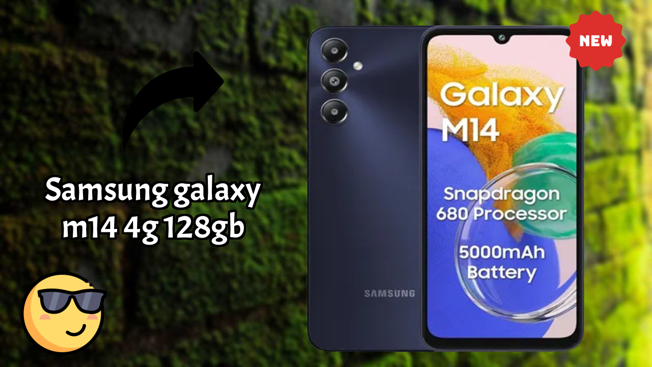 Samsung Galaxy M14 4G 128GB Display Size: 6.7 Inches (17.02 Cm) Screen Test
