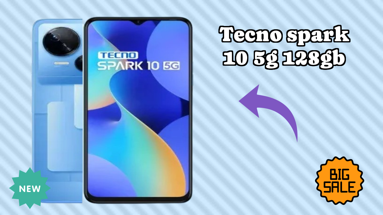 Tecno Spark 10 5G 128GB at ₹10,690 - Best Deal Available Now